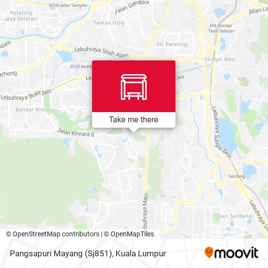 Pangsapuri Mayang (Sj851) map