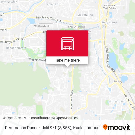 Perumahan Puncak Jalil 9 / 1 (Sj853) map