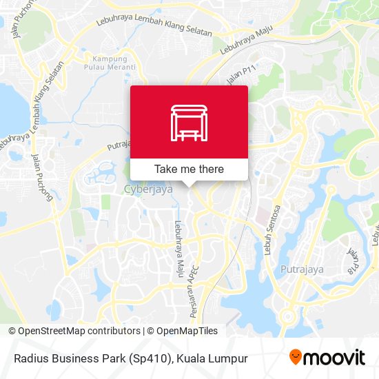 Radius Business Park (Sp410) map