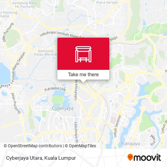 Peta Cyberjaya Utara