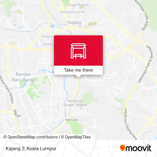 Kajang 2 map