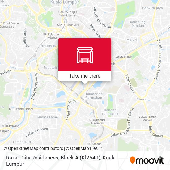 Peta Razak City Residences, Block A (Kl2549)