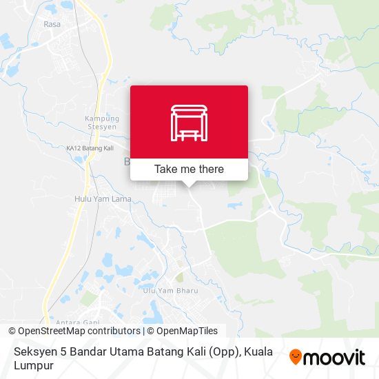 Peta Seksyen 5 Bandar Utama Batang Kali (Opp)