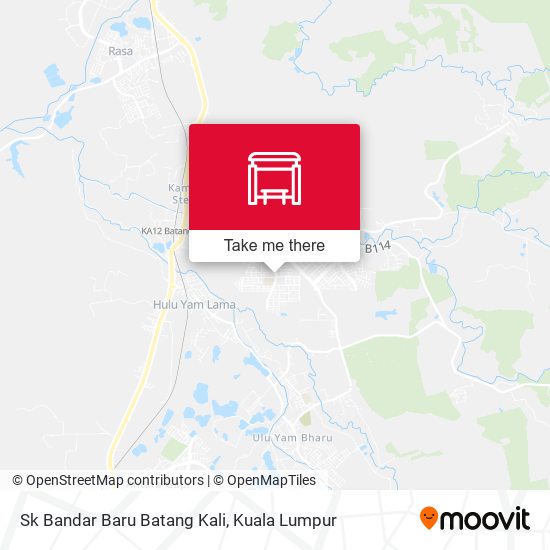 Peta Sk Bandar Baru Batang Kali