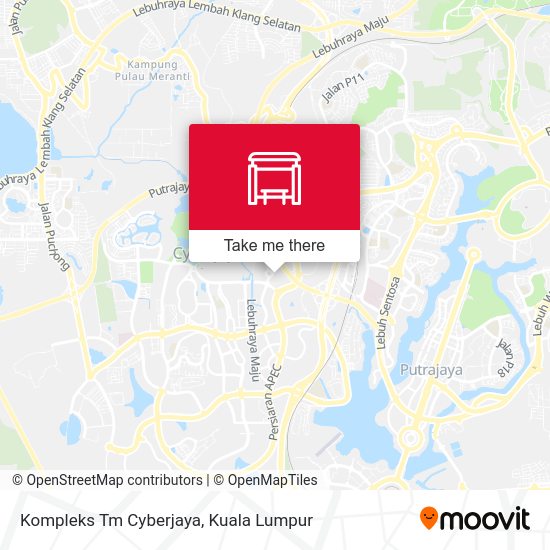 Kompleks Tm Cyberjaya map