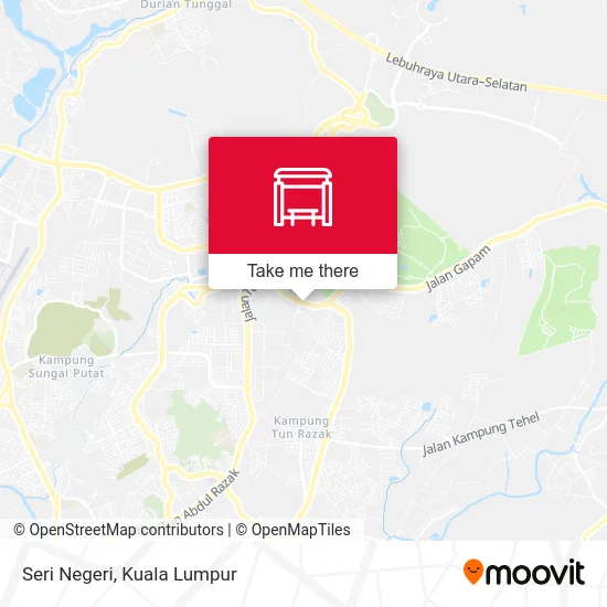 Seri Negeri map