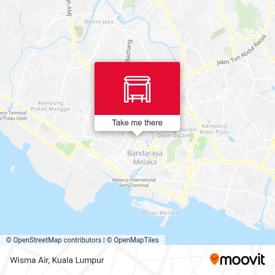 Wisma Air map