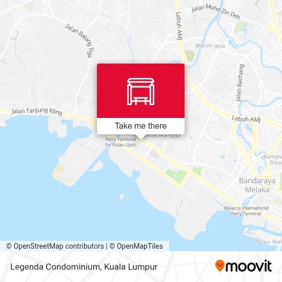 Legenda Condominium map