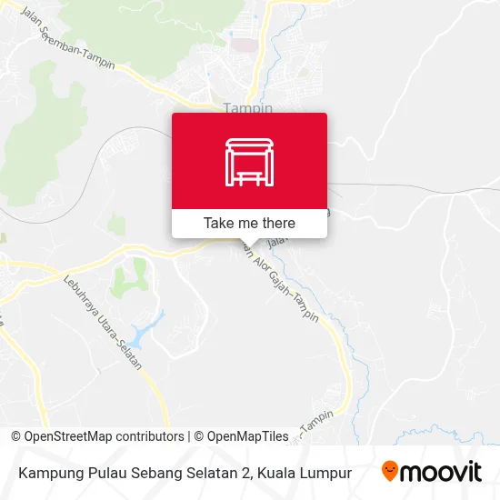 Kampung Pulau Sebang Selatan 2 map