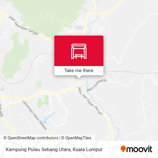 Kampung Pulau Sebang Utara map