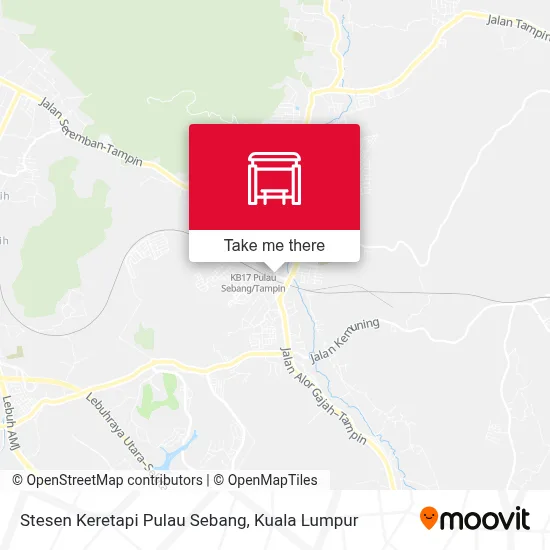 Stesen Keretapi Pulau Sebang map