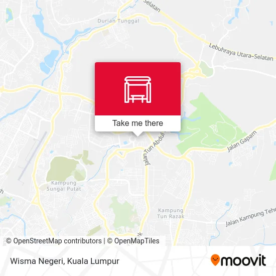 Wisma Negeri map