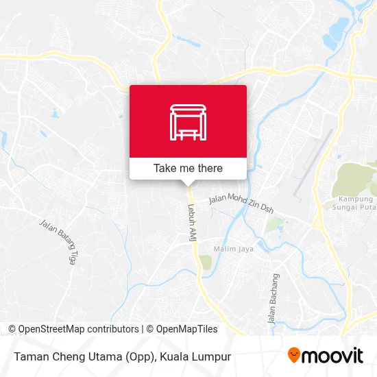 Taman Cheng Utama (Opp) map