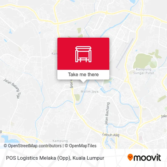 POS Logistics Melaka (Opp) map