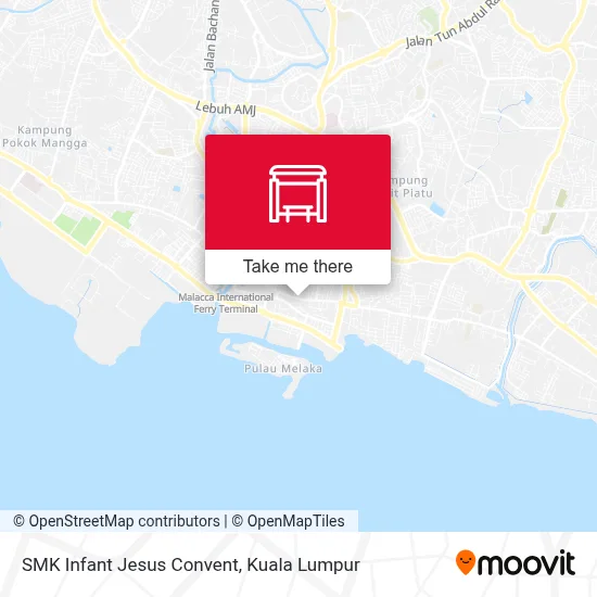 SMK Infant Jesus Convent map