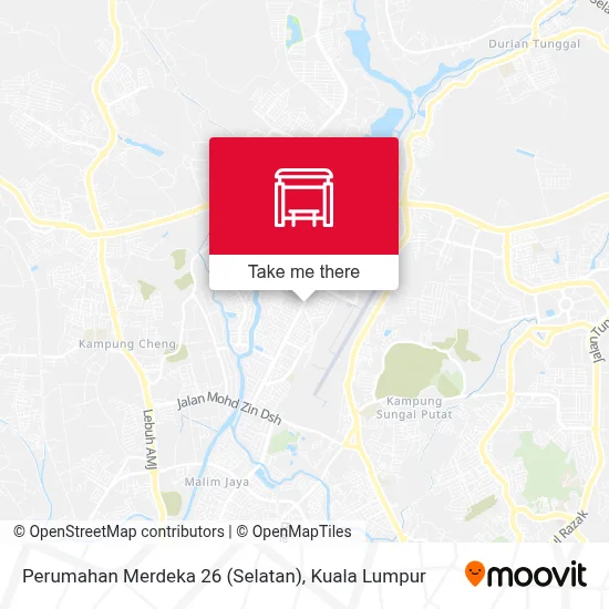 Perumahan Merdeka 26 (Selatan) map