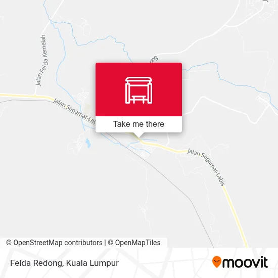 Felda Redong map