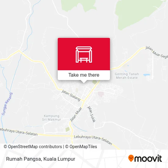 Rumah Pangsa map