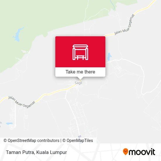 Taman Putra map