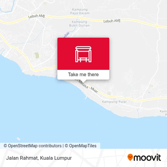 Jalan Rahmat map