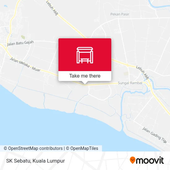 SK Sebatu map