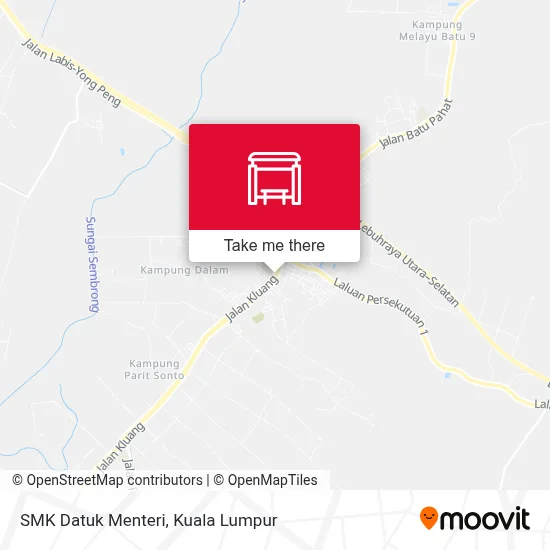 SMK Datuk Menteri map