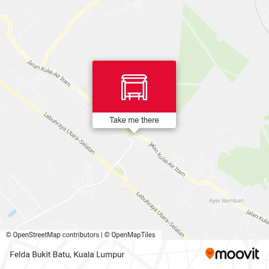 Felda Bukit Batu map