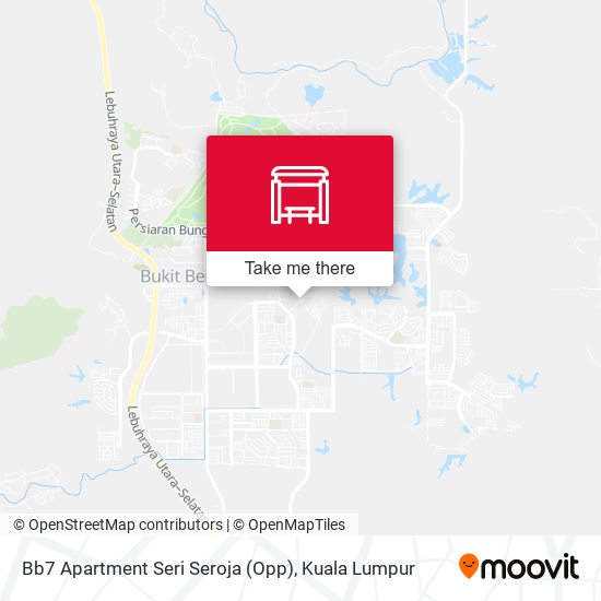 Peta Bb7 Apartment Seri Seroja (Opp)