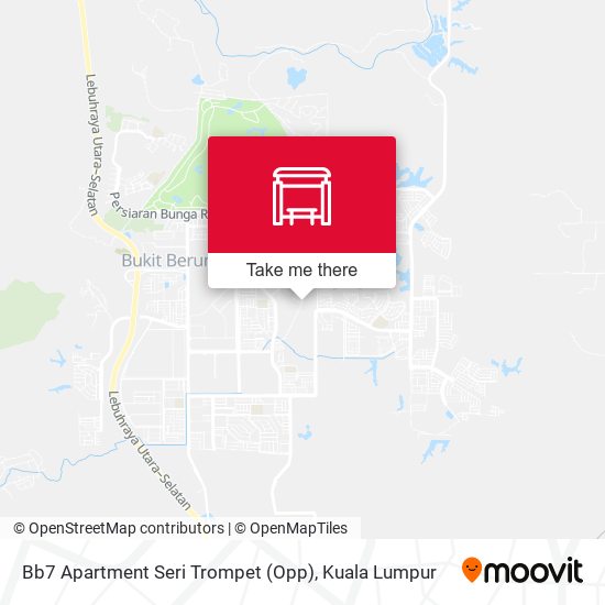 Bb7 Apartment Seri Trompet (Opp) map