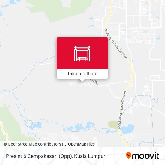 Presint 6 Cempakasari (Opp) map