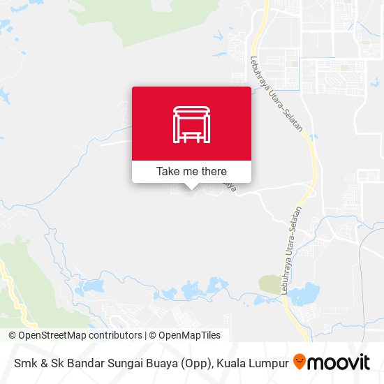 Peta Smk & Sk Bandar Sungai Buaya (Opp)