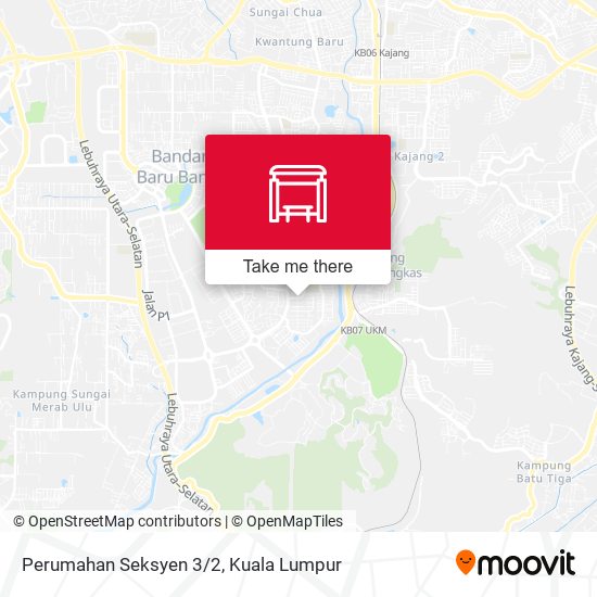 Perumahan Seksyen 3/2 map