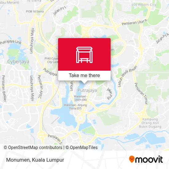 Monumen map