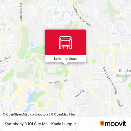 Symphony 3 IOI City Mall map