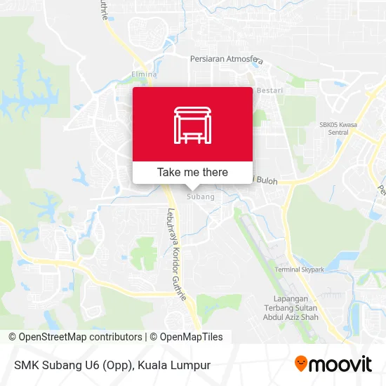 SMK Subang U6 (Opp) map