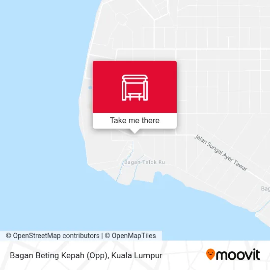 Bagan Beting Kepah (Opp) map