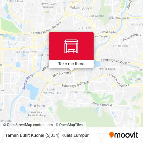 Taman Bukit Kuchai (Sj334) map