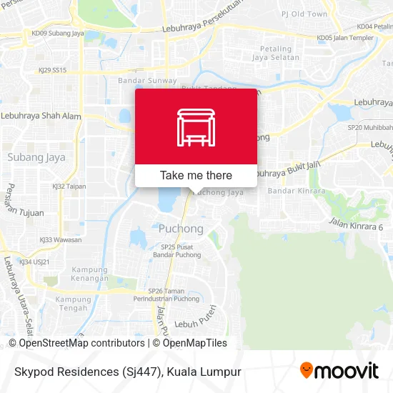 Skypod Residences (Sj447) map