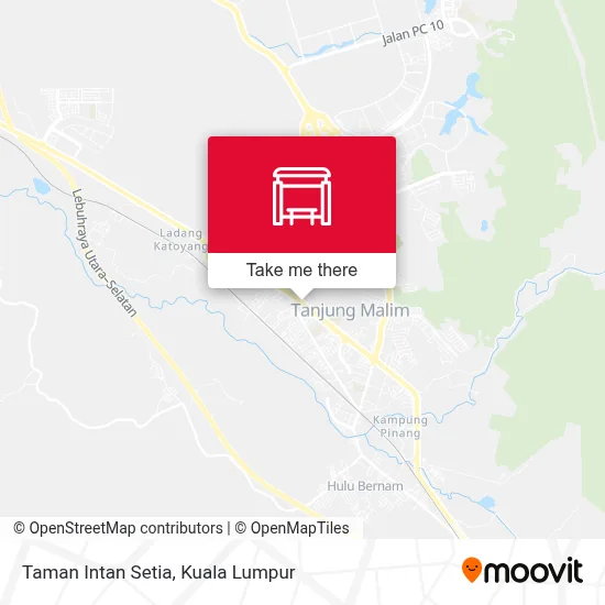 Taman Intan Setia map