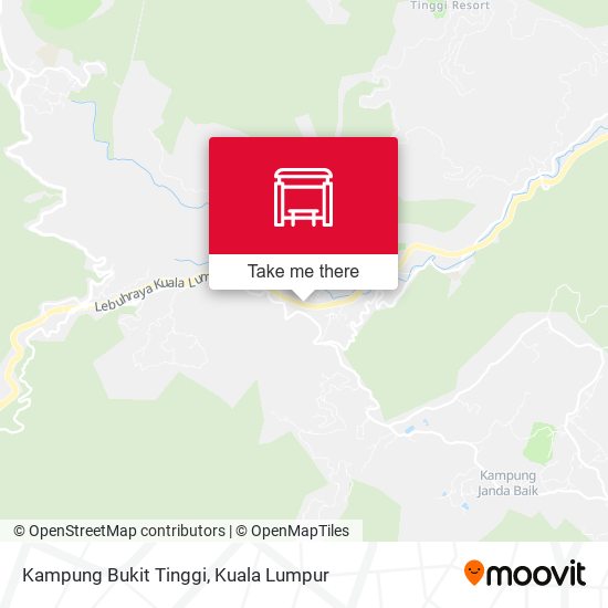 Peta Kampung Bukit Tinggi