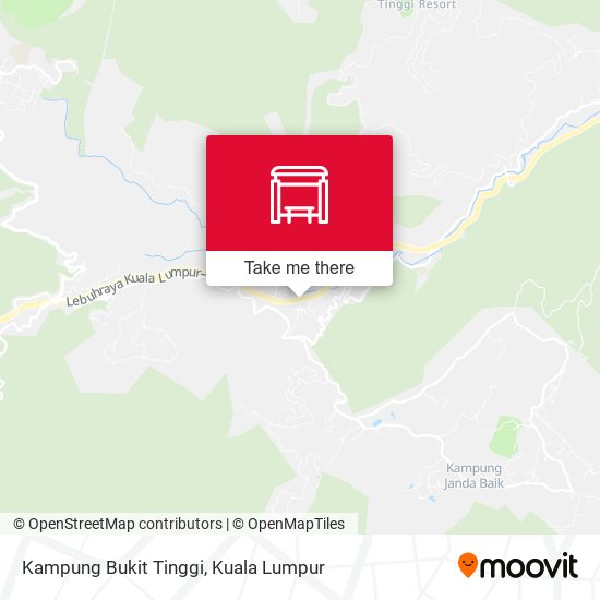Kampung Bukit Tinggi map