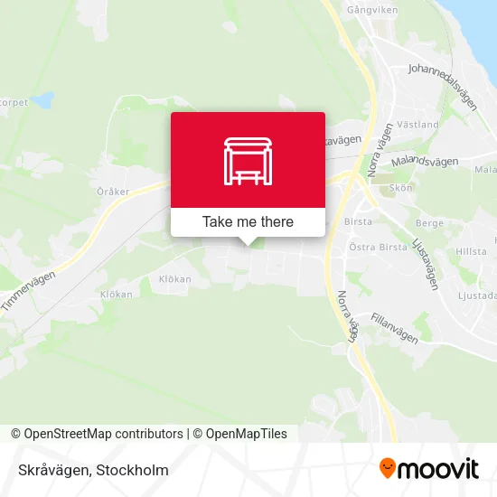Skråvägen map