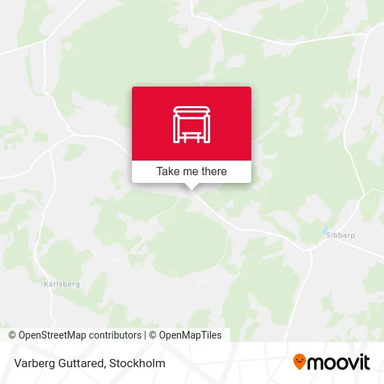 Varberg Guttared map