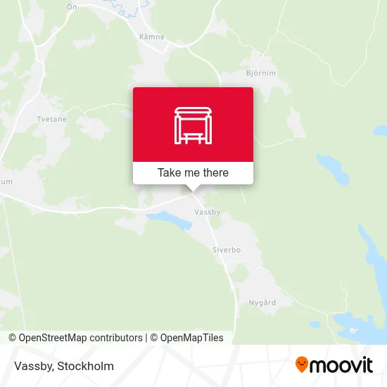 Vassby map