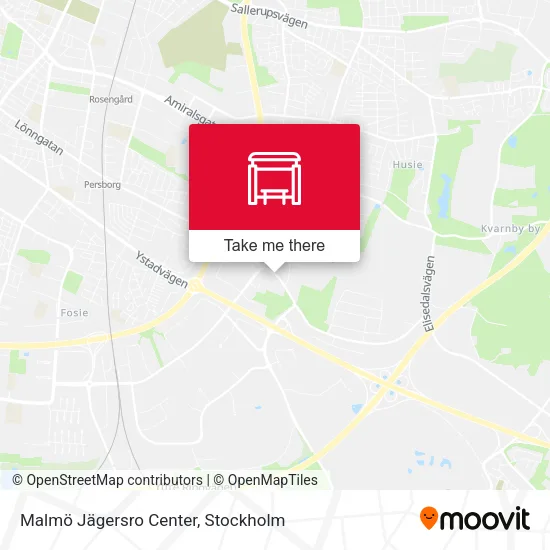 Malmö Jägersro Center map