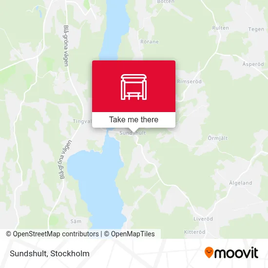 Sundshult map