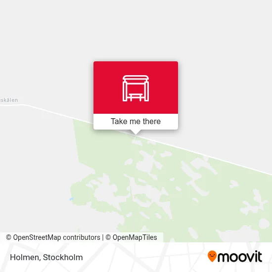 Holmen map