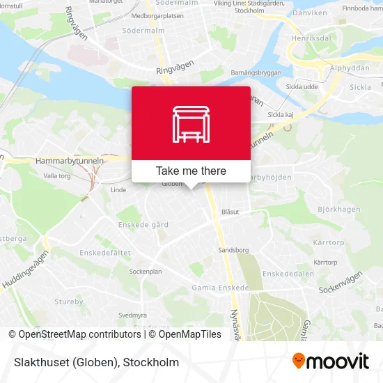 Slakthuset (Globen) map