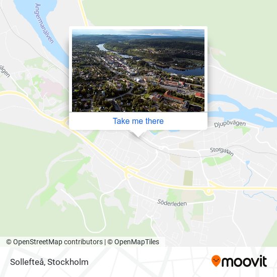 Sollefteå map