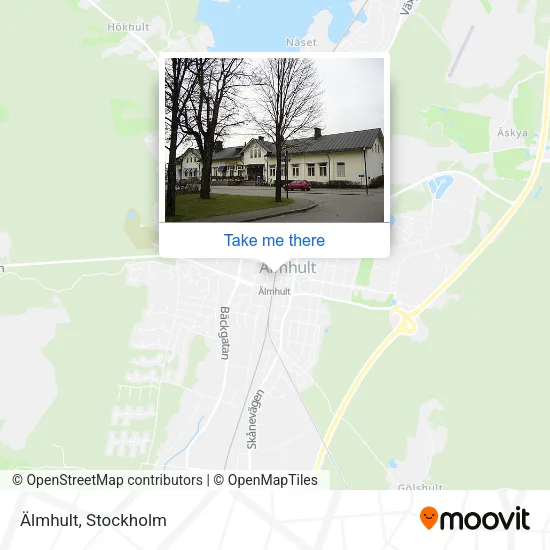 Älmhult map